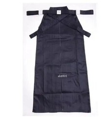 Aikido Uniform Cotton Pants Kendo Hakama Black Japan Samurai Traditional Adult