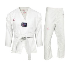 Teka Taekwondo Uniform with Free Belt 8-oz Lightweight Martial Arts Training …