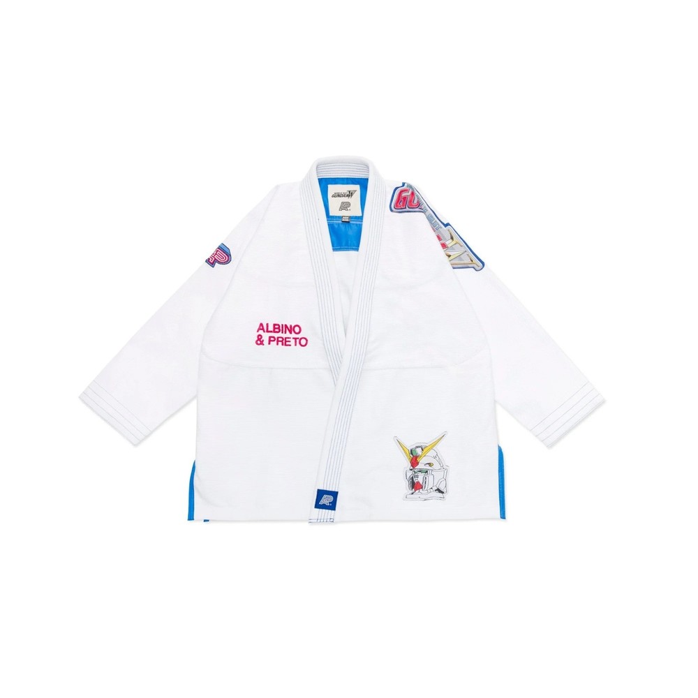 Albino and Preto x Wing Gundam Brazilian BJJ MMA Grappling Kimono Jiu Jitsu GI