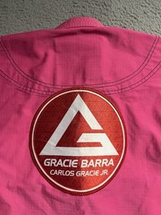 Gracie Barra Equipe GB Edition Lite Kimono Brazilian Jiu-Jitsu Gi PINK Youth Y3