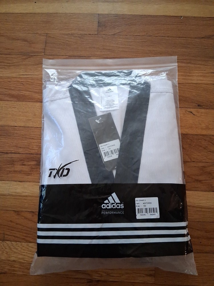 Adidas NEW ADI-FIGHTER PRO Taekwondo Uniform Olympic Dobok WT TKD Tae Kwon Do