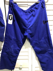 Gameness Martial Arts Professional Fight Wear Size A0 Pants Size 18 Top Blue