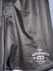 Moya Brand First Scrap Training Shorts Mad Max Black Size 36 BBJ Grappling Fight