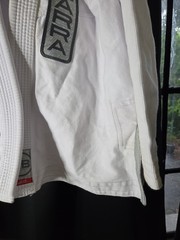 Gracie Barra Equipe Edition BJJ Jiu-Jitsu Gi White Uniform Set A0 Pants & Jacket