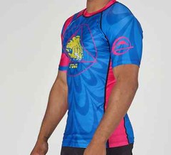 Fuji Illusion Flex Lite MMA BJJ Jiu Jitsu ShortSleeve SS Rash Guard Rashguard