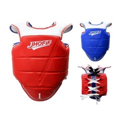 Martial Arts Chest Guards – Boxing Body Protector, Reversible Taekwondo Sparr…