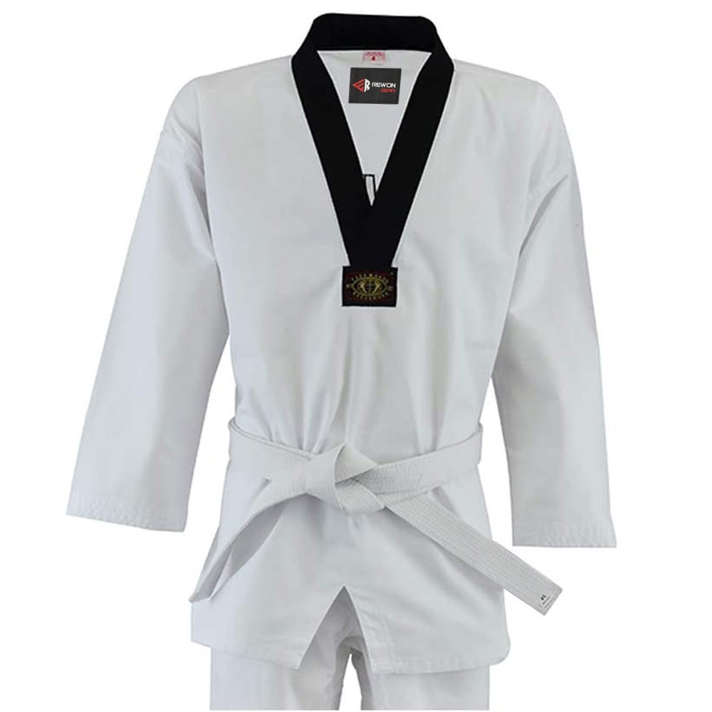 Adult Kids Premium Karate Gi Uniform Suit Aikido Taekwondo Gi Suit + Free Belt