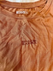 Gracie Barra BJJ Women’s Training Set Crop Tee & Shorts Burnt Orange Large