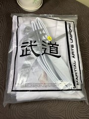 Men’s Taekwondo Olimpia Sport Uniform Martial arts White Size 6/200 Complete