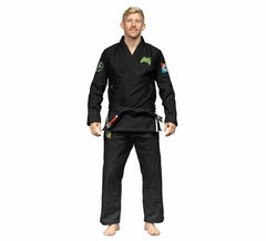 Fuji Suparaito Lightweight Mens Jiu-Jitsu BJJ Gi Gamer Series – Black / Green