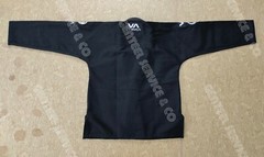 Black Jiu jitsu Kimono custom made high quality 100% Cotton Bjj gi A00 size gi