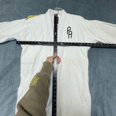 Judo Unlimited Karate Uniform Set Unisex 3/160 White Single Weave BJJ Jiu Jitsu