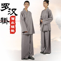 Unisex Buddhist Zen Clothing Shaolin Monk Kung Fu Martial Arts Wushu Uniforms