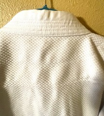 Youth Judo Gi White Cotton Uniform Set Jacket Pants Belt Size 1/150