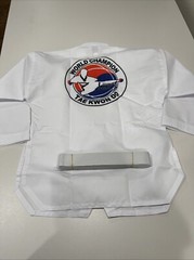 World Taekwondo Dobak Master Lee’s White Kids 1/150