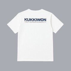 Kukkiwon Taekwondo T-Shirt White 2 Pack Training Martial Arts Authentic
