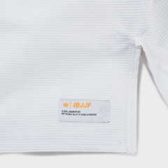 KINGZ x IBJJF Official Gi White 450 GSM BJJ Gi | Competition Legal Kimono