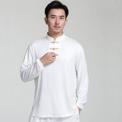 Milk Silk Martial Arts Tai Chi Shirts Blouses T-shirt Kung Fu Wushu Uniform Tops