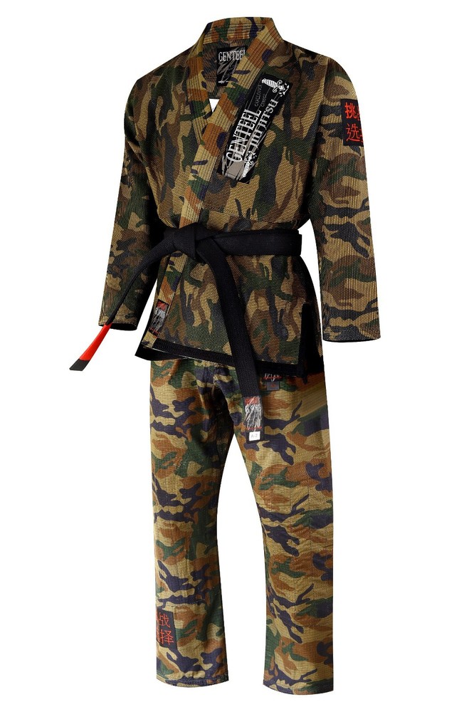 Camouflage printed Brazilian jiu jitsu Kimono premium brand bjj gi A3 size