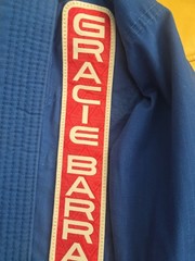 Gracie Barra Wear Jiu Jitsu Blue Ripstop Long Sleeve Kimono Top Youth Size Y6