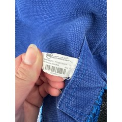 Gracie Barra Equipe GB Jiu-Jitsu Gi Kimono Jacket Blue Kids Size A4 Martial Arts