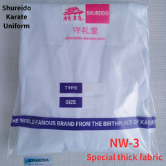 SHUREIDO NW3 Karate Gi Uniform set Made in Okinawa official KARATE brand