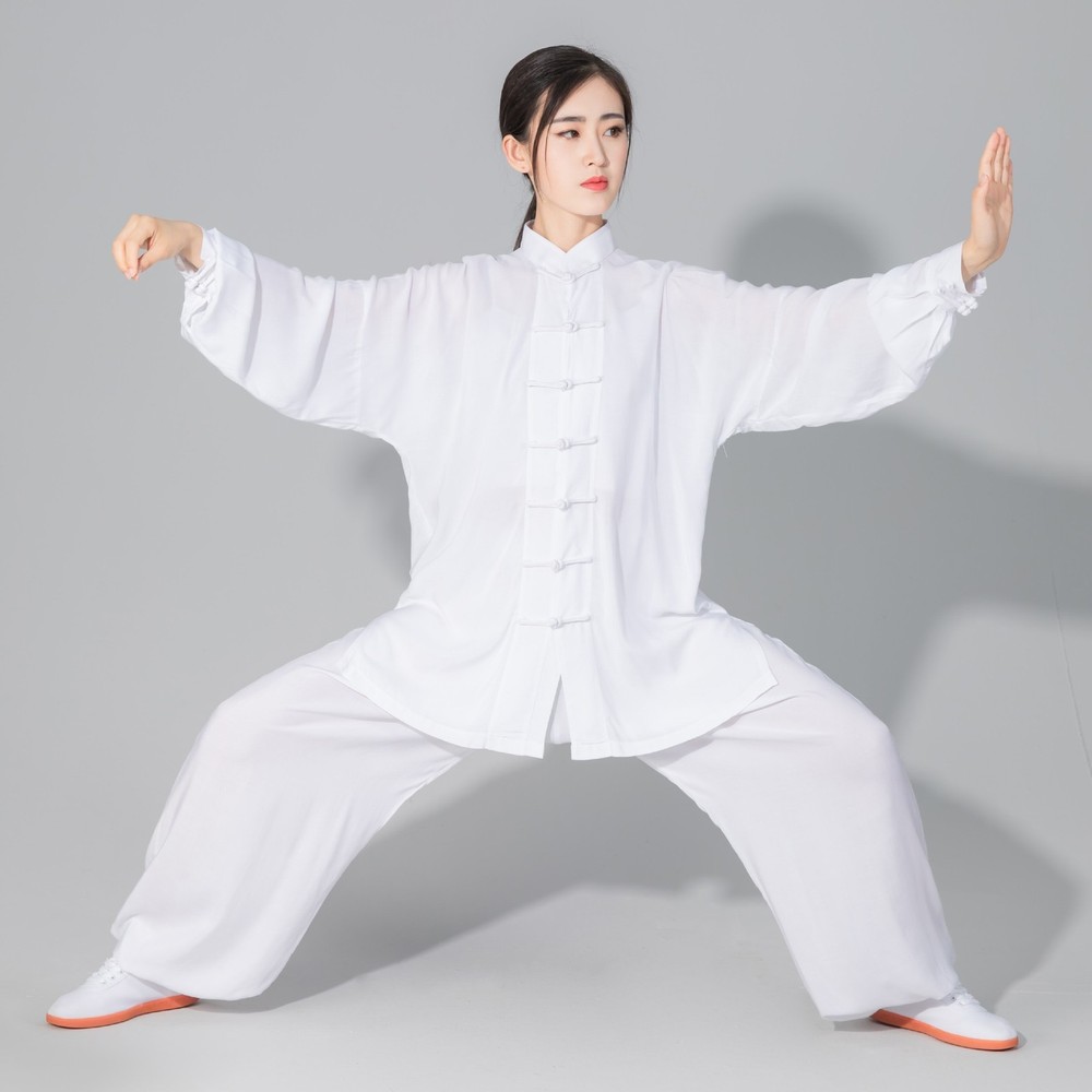 Soft Cotton Martial Arts Wing Chun Clothes Tai Chi Uniform Kung Fu Suit Summer