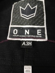 Kingz Kimonos The One BJJ Gi Jacket Top Only Black Sz A3H Sol Academy