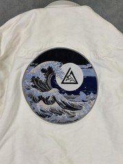 Gracie Jiu-Jitsu Gi Jacket Kimono Top S Small White Mens 100% Cotton Jiu Jitsu