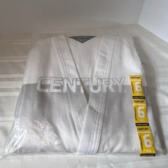 Century Matrial Arts Lightweight 6 oz Student Uniform Size 5 White with belt NIB