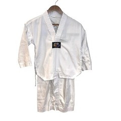 Professional Authentic Martial Arts Uniform Taekwondo Halloween Costume 000/110