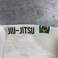Gracie Jiu-Jitsu BJJ Gi Jacket Womens F2 White Authentic 100% Cotton Kimono Top