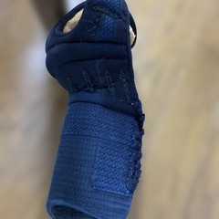 Japanese Kendo Kote Gloves Armor Navy Blue Size M Elementary Junior