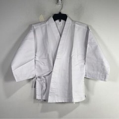 Unisex Martial Arts Super Kicks Masters Club Jacket & Belt, Size 1/150 – White