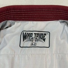 War Tribe Jiu Jitsu Gi Size A2 Men’s Black Red BJJ MMA Limited Edition