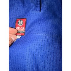 Atama New Light BJJ Kimono Gi Blue Size F3 Brazilian Jiu Jitsu Uniform No Belt