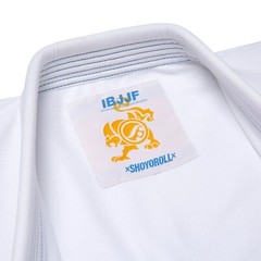 IBJJF Shoyoroll Cut BJJ Gi 2023 . 2024 WAZAir Ultralite White 450 GSM With Bag