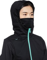 Mizuno Sauna suits Women Weight loss wear top and bottom set Black Mint Green