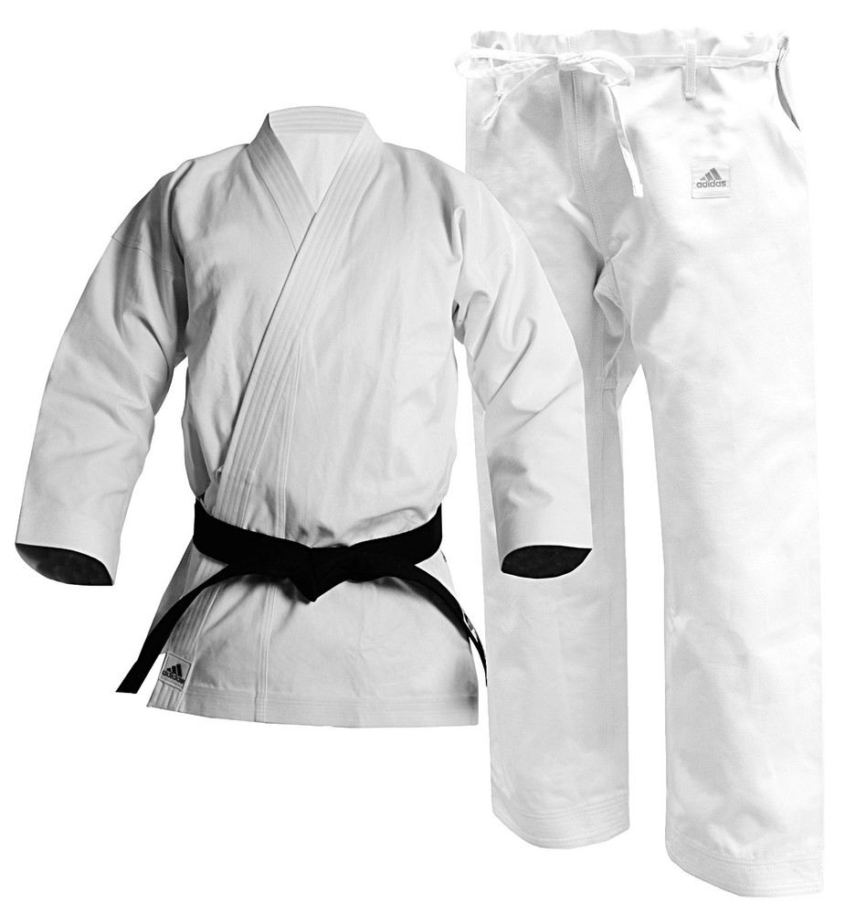 adidas Karate Heavyweight Kata Champion Gi, 14oz American Cut Uniform