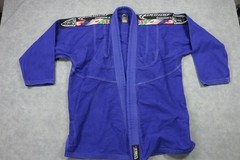 Shoyoroll BJJ Gi Jacket Kimono Top A3 Large Blue Mens Jiu Jitsu Competition Gi