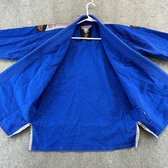 Gameness Air Gi Jiu Jitsu Kimono Top A2 Blue Marital Arts MMA Training Uniform