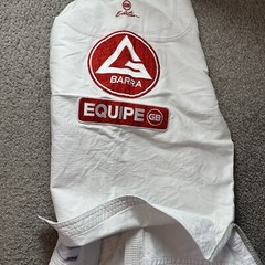 Gracie Barra Jiu Jitsu Atleta Gi Set Size A4