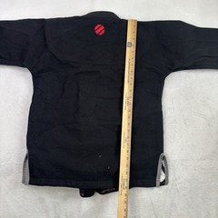 UFC Gym Vandal Kimonos Black Gi Size M-3 Long Sleeve Jiu Jitsu MMA