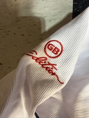 Gracie Barra GB1 Edition Kimono White Set Top, Pants & Belt Size A1 Jiu-Jitsu