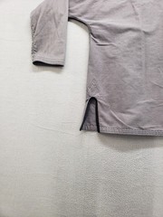 Gold BJJ Aeroweave Men Kimono Top Gray Long Sleeve Open Front 100% Cotton Active