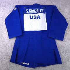 adidas JU Champion III Judo Gi Blue 160cm IJF Approved Adult Unisex Blue USA
