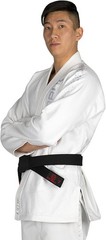 Sanabul Highlights Pro Brazilian Jiu Jitsu Gi Premium BJJ Gi White A1
