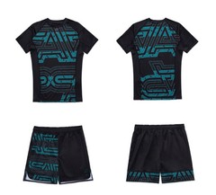 Albino and Preto A&P x Sig Zane 2 Rash Guard & Short (SET) No Gi Training
