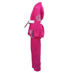 Chaos and Order Kid’s Base Label V2 BJJ Gi – Pink