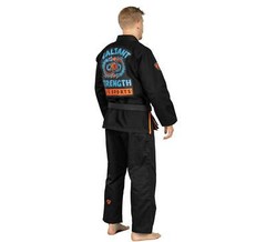 Fuji Lightweight Valiant Strength Edition Mens Brazilian Gi Jiu-Jitsu BJJ Black